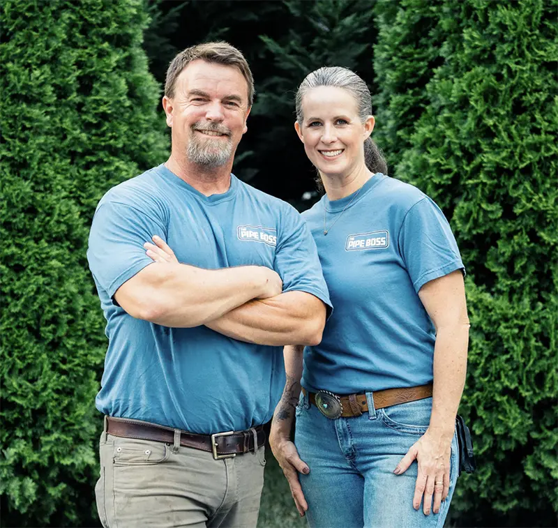 pipe boss